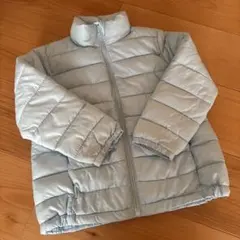 水色 ダウンコート 110