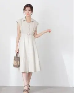 【極美品】PROPORTION BODY DRESSING シャツワンピース