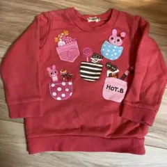 ミキハウス☆Hot Biscuits☆トレーナー 100cm