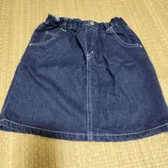 X-girlデニムスカート 140ほぼ新品