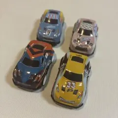 ミニカー 3+1台セット プルバックカー