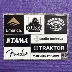 マンウィズ ステッカー emerica XLARGE