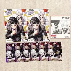 カグラバチ 六平千鉱 漣伯理 9点セット 最強ジャンプ 付録 特典 ポストカード