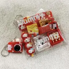 ガチャ詰めポーチ ミニチュアフードセット