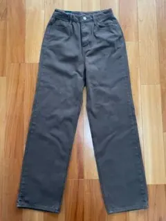 【新品】Blackup/ブラウン、羽毛、コットン、パンツ