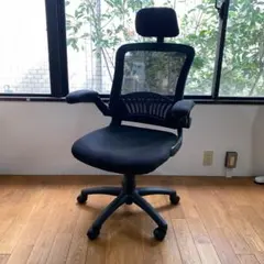 【引き取りのみ】オフィスチェア 高さ調整可能 黒