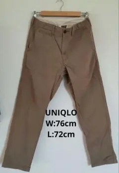 UNIQLO ヴィンテージレギュラーフィットチノ