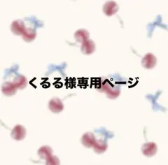 くるる様専用ページ