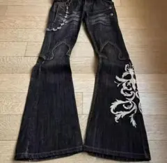 【実物写真あり】opium y2k フレアパンツ