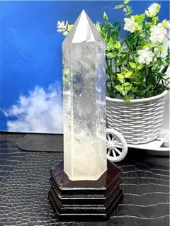 AAAAAAA級天然高透明度水晶六角柱B0718/YS/7031360/145A - メルカリ