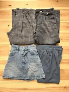 ボトムス140☆女の子4点セット