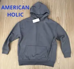AMERICAN HOLIC パーカー サックスブルー Mサイズ