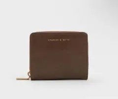 CHARLES & KEITH チャールズアンドキース　二つ折り財布 ブラウンのサムネイル
