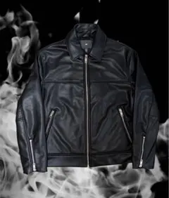 y2k ジャックローズ leather jacket シワ加工00s平成お兄系 - メルカリ