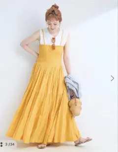 ベーセーストック新品 ロングワンピースのサムネイル