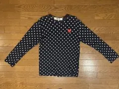 PLAY COMME des GARCONS ドット柄 長袖カットソー Lのサムネイル