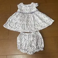【美品】タルティーヌエショコラ　セットアップ　ワンピース　ブルマ　花柄のサムネイル