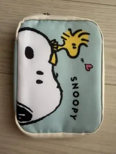 スヌーピー ポーチ ミントグリーン