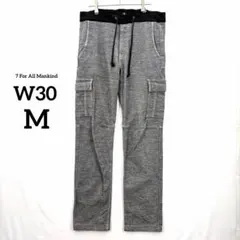 7 For All Mankind グレー カーゴパンツ M W30 メンズ