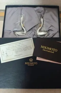 MIKIMOTO ミキモト スワンメッセージスタンド 、ペン - 2個セット