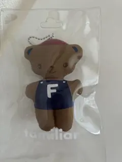 ファミリア・70周年記念クマちゃんマスコット茶・新品未使用品のサムネイル