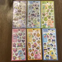 【正規品】　たまごっち　平成はっぴーフォン　6枚セット