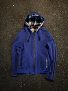 archive opium zip hoodie y2k ダブルジップ　チェック