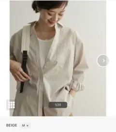 アーバンリサーチドアーズ　コットンレギュラーカラーオーバーシャツ