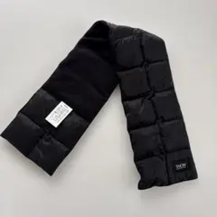 TAION ダウンマフラー ブラック