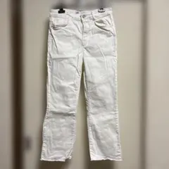 ZARA ストレートデニム ホワイト EUR40