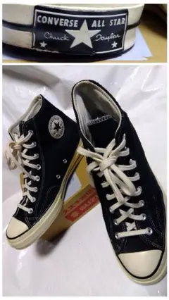 【29.5cm】 黒 スウェード CONVERSE CT 70 ブラック 11