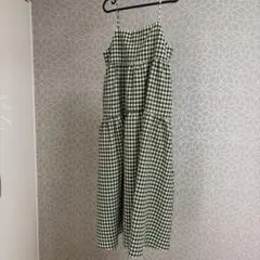 ポンデシャロン ギンガムチェックキャミワンピース - メルカリ