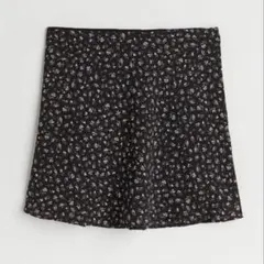 【H&M】 フラワープリントスカート