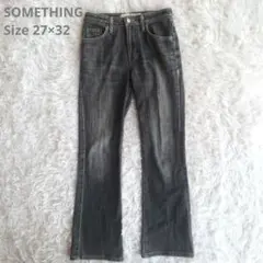 SOMETHING EDWIN Sophia デニムパンツ スキニー グレー