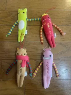 モケケ ストラップ 4体セット