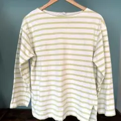 chocol raffine robe ボーダー 長袖 Tシャツ