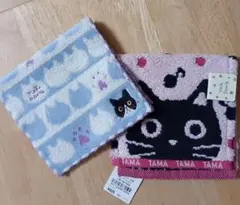 ♪ノアファミリー ハーフタオルハンカチ 2枚セット。