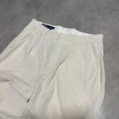 90s ラルフローレン　Ralph Lauren シアサッカー　スラックスのサムネイル