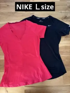 NIKE ランニングウェア 半袖 ２点セット DRI-FIT NIKE PRO