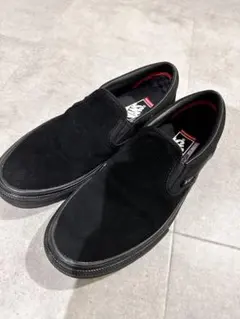 vansスケートスリッポン BLACK