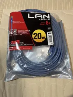 ELECOM LANケーブル 20m LD-GPN/BU20