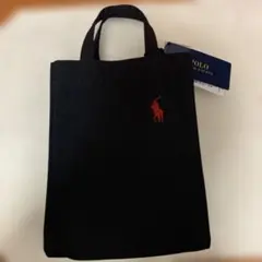 新品タグ付 ポロラルフローレン 男女兼用 サコッシュショルダーバッグ ブラックのサムネイル
