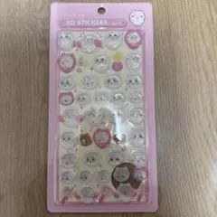 yuna様専用‼️ちぃかわ　ハチワレ　3Dシール‼️