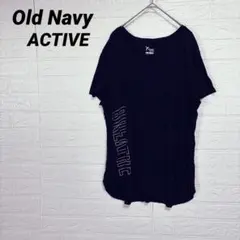 Old Navy ACTIVE GO-DRY Tシャツ XL ネイビー 【XL】