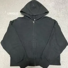 ユニクロ　スウェットフルジップ　パーカー