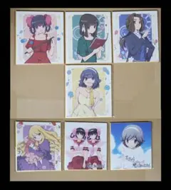 くじ引き堂 神のみぞ知るセカイ オンラインくじ ミニ色紙セット 神のみ