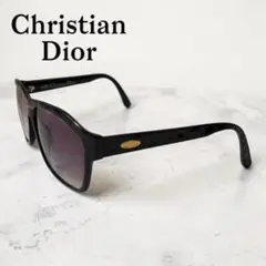 【美品】Christian Dior サングラス ブラック CDロゴ 度入りのサムネイル