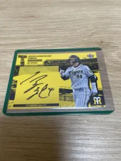 BBM 2021 坂本誠志郎 阪神タイガース 直筆サイン - メルカリ