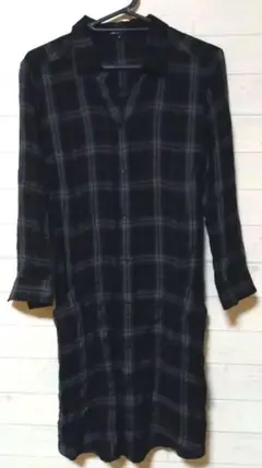 ★【値下げ】コムサデモード COMME CA 黒 グレー チェック柄 9