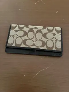 【新品未使用品】coachコーチ 手帳カバー ブラウン ベージュ